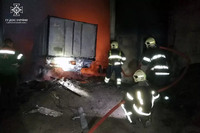 М. Павлоград: рятувальники ліквідували пожежу на території виробничого підприємства