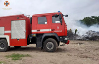 Миргородський район: вогнеборці ліквідували пожежу на відкритій території