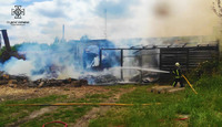 Київська область: вогнеборці не допустили розповсюдження вогню на пилорамі