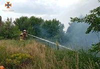 Лубенський район: вогнеборці ліквідували пожежу на відкритій території