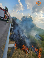 Білоцерківський район: рятувальники тричі ліквідовують загорання трав’яного настилу та сміття