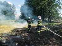 Білоцерківський район: ліквідовано загоряння трав'яного настилу на відкритій місцевості