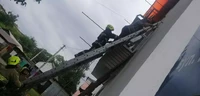 В Костополі рятувальники надали допомогу по зняттю громадянина з балкону