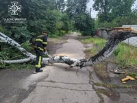 Кіровоградська область: рятувальники ліквідували наслідки негоди