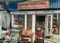 Обухівський район: рятувальники ліквідували загорання магазину кондитерських виробів