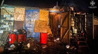 Білоцерківський район: ліквідовано загорання на фермі, постраждав чоловік