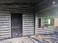 Білоцерківський район: рятувальники ліквідували загорання лазні
