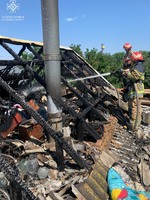Одеська область: вогнеборці ліквідували пожежу у житловому будинку
