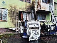 Броварський район: вогнеборці ліквідовуючи загоряння автомобіля врятували від знищення житловий будинок