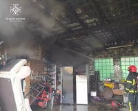 Поблизу Львова вогнеборці ліквідували займання в гаражі