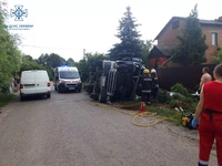 Бердичівський район: рятувальники деблокували водія з пошкодженого внаслідок ДТП автомобіля