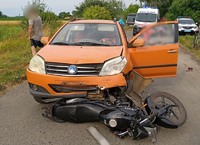 Поліція Полтавщини встановлює обставини ДТП, в якій травмовано двоє людей