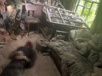 Вбито цивільну людину: поліція фіксує наслідки ранкового обстрілу Куп'янського району