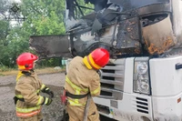 Дніпровський район: вогнеборці ліквідували займання вантажівки