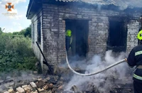 Кременчуцький район: рятувальники ліквідували пожежу в будинку
