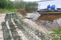 На водоймах Полтавщини поліція виявила порушників навігації та браконьєрські знаряддя лову