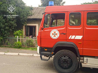 Львівський район: команда місцевої пожежної охорони ліквідовуючи пожежу, врятувала життя чоловіку