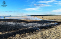 Київська область: вогнеборці ліквідували загорання загорання стерні