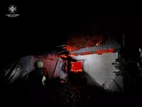 Золотоніський район: рятувальники ліквідували пожежу господарчої споруди