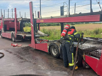 Львівська область: вогнеборці двічі ліквідовували пожежі в автомобілях