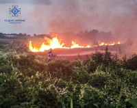 Фастівський район: рятувальниками ліквідовано загорання очерету