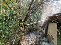Лубенський район: вогнеборці загасили пожежу в житловому будинку