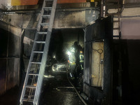 Київська область: ліквідовано пожежу в двоповерховому гаражі