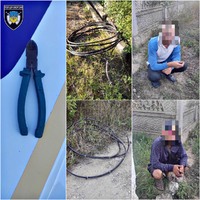 У Білгород-Дністровському затримали крадіїв кабелю
