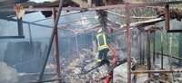 Бучанський район: ліквідовано загорання чотирьох поруч розташованих будівель
