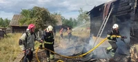У Сарненському районі вогнеборці ліквідували пожежу у приватному житловому будинку
