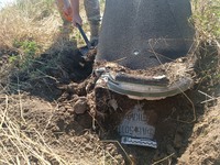 На Херсонщині вибухотехніки виявили та знешкодили російську ракету «Точка-У»