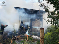 Вишгородський район: рятувальники ліквідували загорання тимчасової споруди