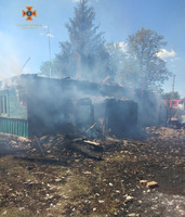 Вишгородський район: ліквідовано пожежу у приватному домоволодінні