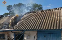 Лубенський район: рятувальники ліквідували пожежу в господарчій будівлі