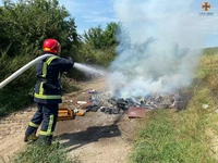 16 серпня рятувальники Тернопільщини тричі залучались на гасіння пожеж