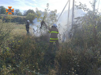 Рятувальники ліквідували 13 загорянь сухої рослинності
