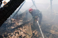 Нікопольський район: рятувальники ліквідували пожежу в житловому будинку