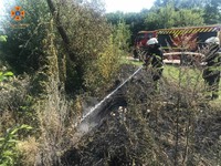 Білоцерківський район: ліквідовано загорання трав’яного настилу