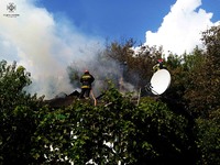 Обухівський район: ліквідовано загорання житлового будинку