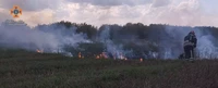 Кіровоградська область: вогнеборці ліквідували 9 займань на відкритих територіях