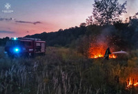 Броварський район: рятувальники ліквідували загорання трав’яного настилу