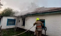 Миргородський район: рятувальники ліквідували пожежу в житловому будинку