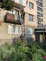 Білоцерківський район: рятувальники надали допомогу по відкриванню дверей квартири в якій знаходилась малолітня дитина