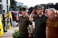 Військовослужбовці Нацгвардії у Хмельницькому відзначили День Незалежності України