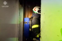 Нікопольський район: під час ліквідації пожежі вогнеборці врятували двох осіб