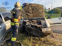 На Сумщині рятувальники допомагали ліквідовувати наслідки дорожньої аварії