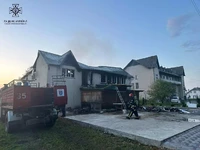 Рятувальники ліквідували пожежу кафе у Надвірнянському районі.