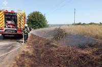 Минулої доби вогнеборці Тернопільщини ліквідували 13 пожеж сухої трави, сміття та пожнивних залишків