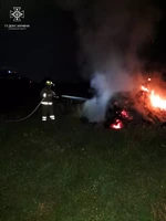 Миргородський район: рятувальники загасили пожежу на відкритій території