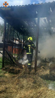 Протягом доби у с. Калини на Тячівщині виникло дві пожежі
